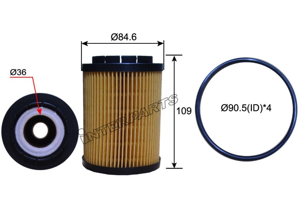 FORD 호환 OIL FILTER 1025629 BOEO-738