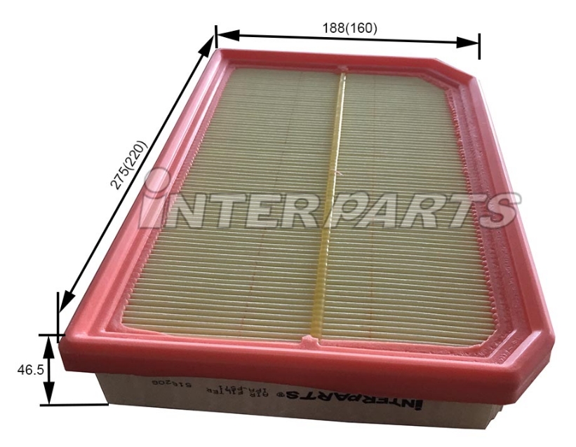 HENGST 호환 AIR FILTER E1621L BOA-P571