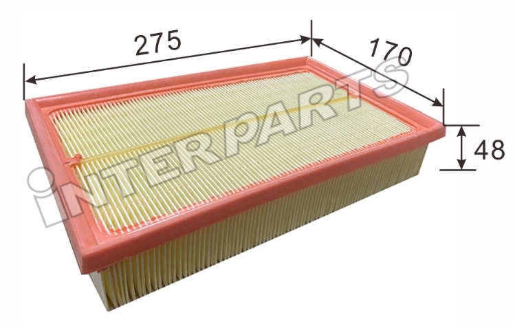 HENGST 호환 AIR FILTER E1535L BOA-P593