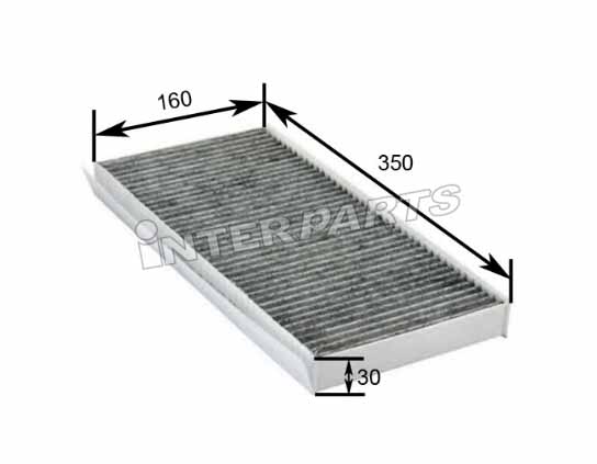 FORD 호환 CABIN AIR FILTER XS4H 19G244 CA IPCA-E208C