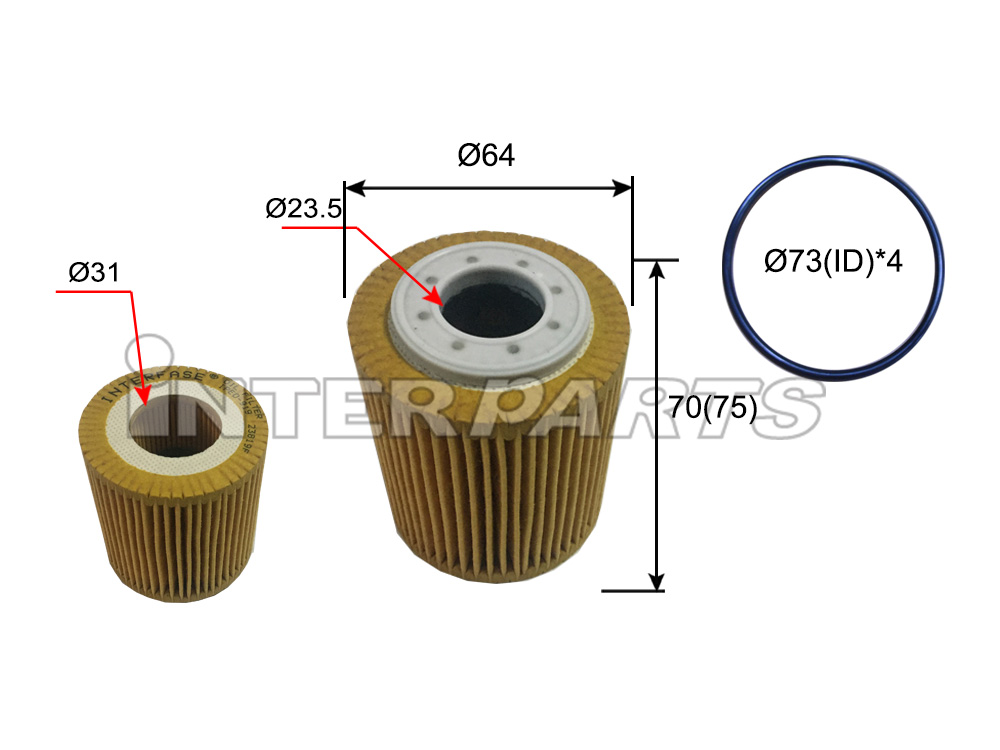 FORD 호환 OIL FILTER 2257375 IPEO-919