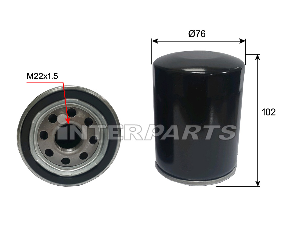 FORD 호환 OIL FILTER 2007929 IPO-1755