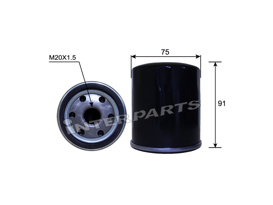 SMART 호환 OIL FILTER A639 184 01 0 IPO-318
